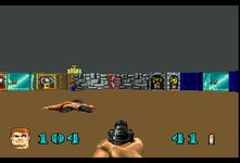 une photo d'Ã©cran de Wolfenstein 3D sur Atari Jaguar